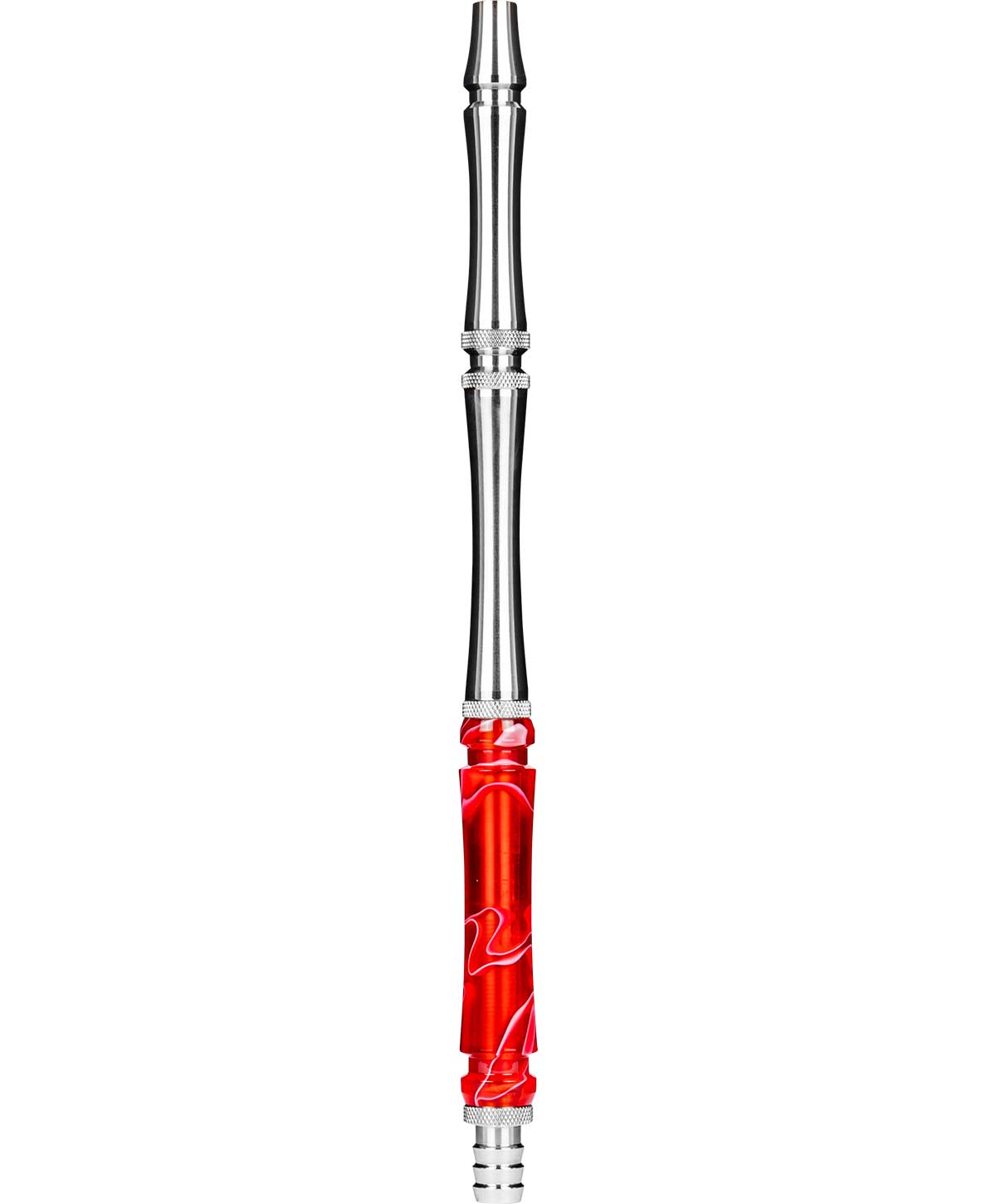 Moze Edelstahl Mundstück - Wavy Red
