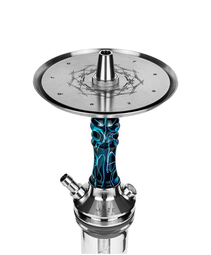Moze Breeze Pro - Candy Line Blue/Yellow Shisha
