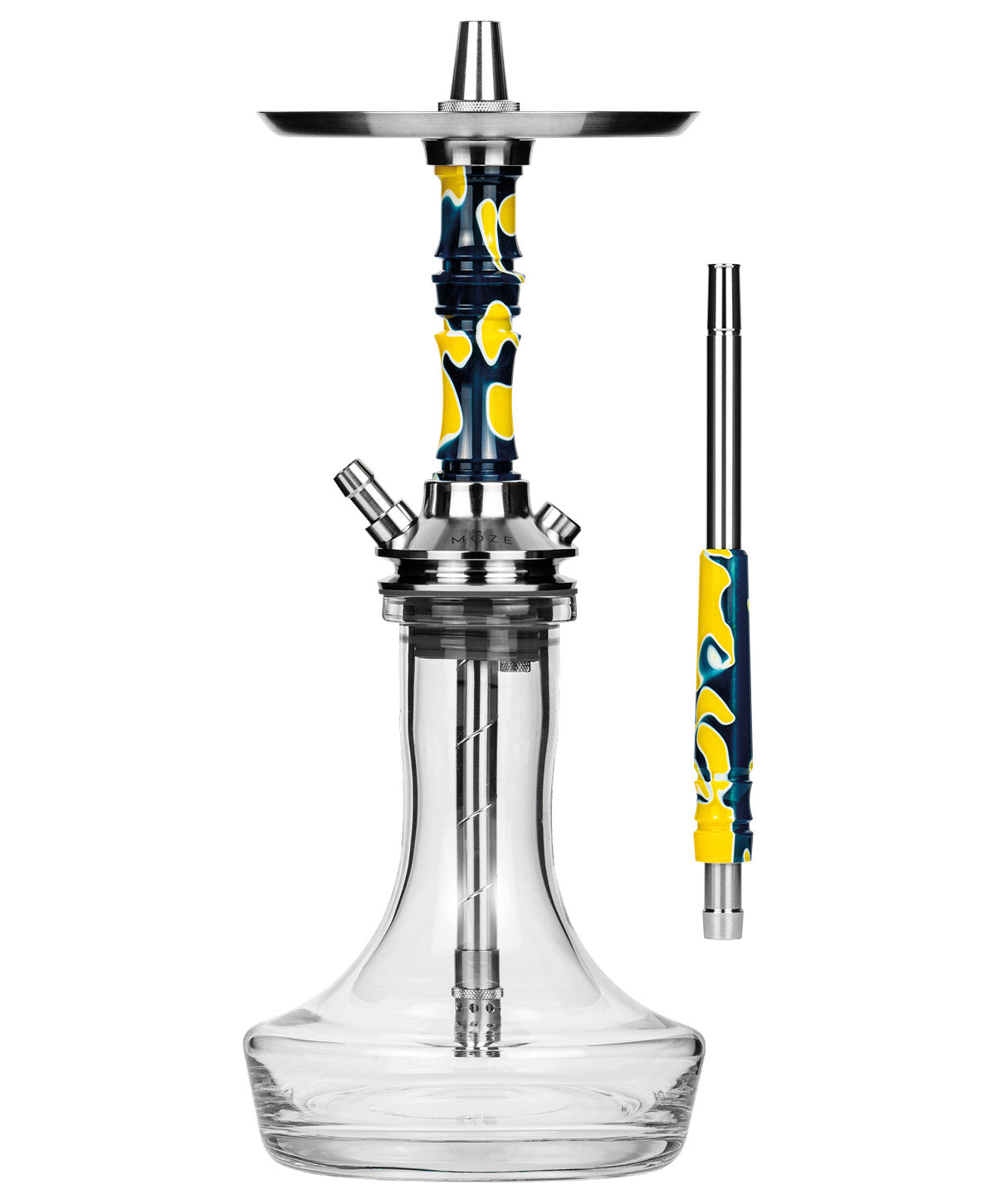 Moze Breeze Pro - Candy Line Blue/Yellow Shisha
