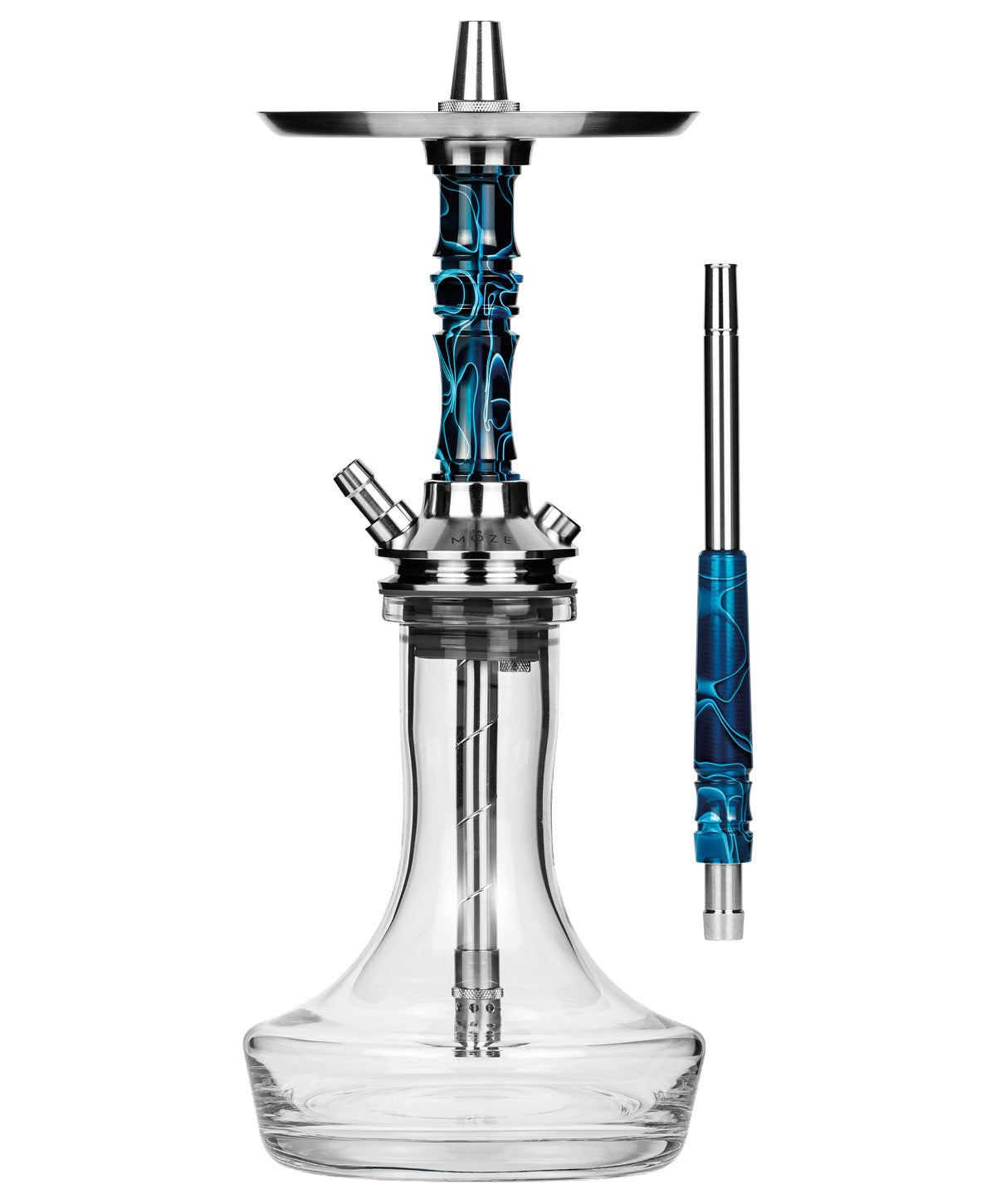 Moze Breeze Pro - Candy Line Blue/Yellow Shisha