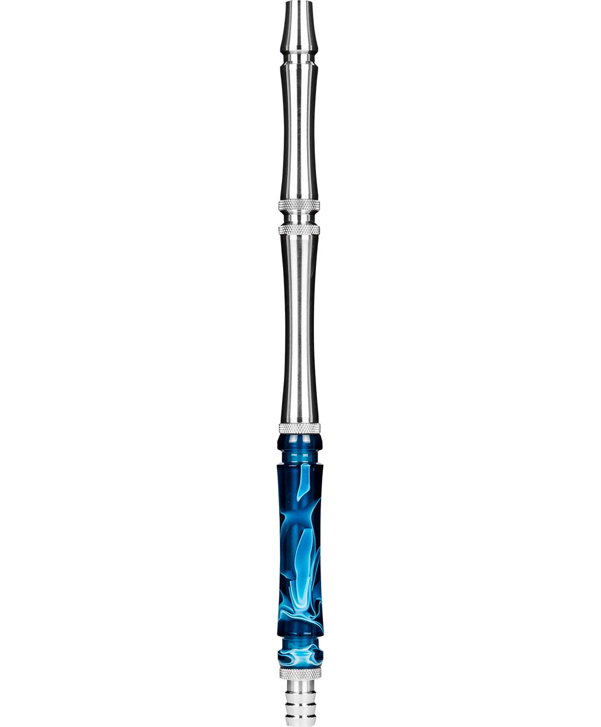 Moze Edelstahl Mundstück - Wavy Blue