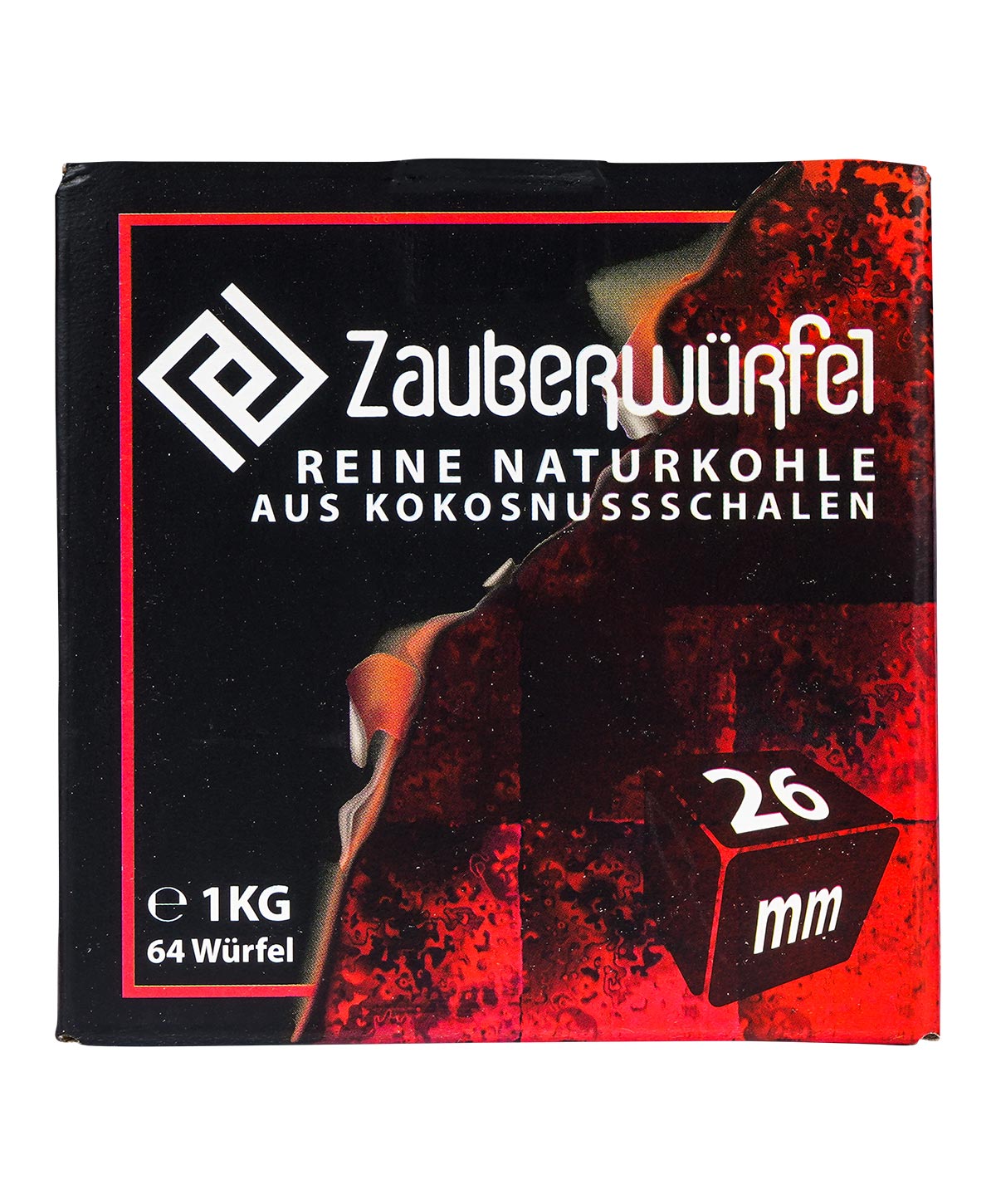 Zauberwürfel Shisha Kohle 26mm 1Kg